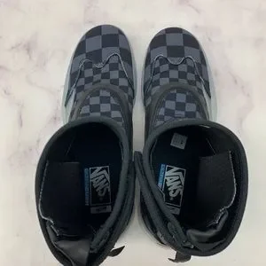 Vans | Shoes | Vans Vault Boot Skoot Lx Checkered Grey Black  display picture 3